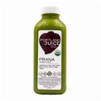 Prana Juice · 16 oz. of cold-pressed, unpasteurized, certified organic juice. Made with romaine, collard g...