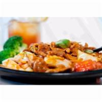 Beef Mixed Noodle Specialty · Spicy. Onion, tomato and green pepper.
