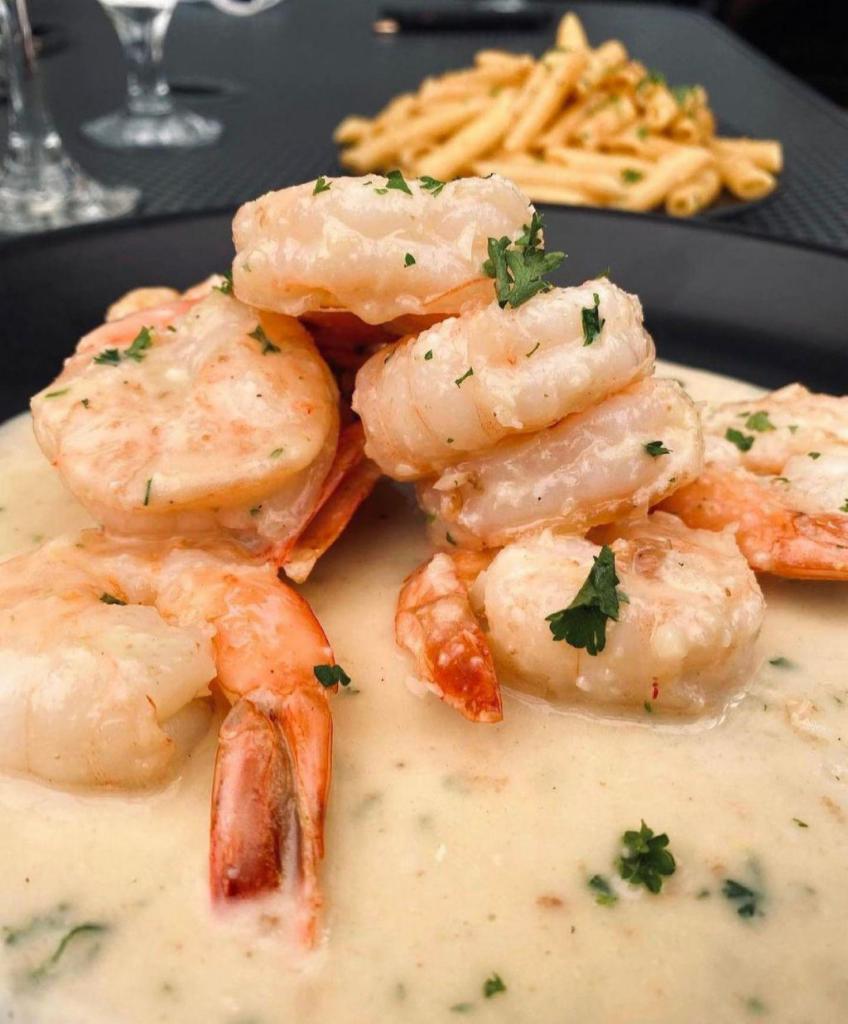 Shrimp Scampi · Sauteed in garlic, butter and white wine.