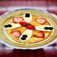 Pancake with Fruit Breakfast.... · With strawberry, banana, blueberry, or walnuts.
