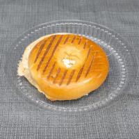 Bagel with Cream Cheese Sandwich · 