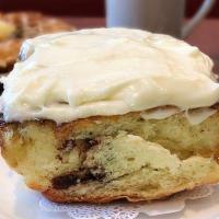 Classic Cinnamon Roll · Our classic homemade cinnamon roll made with cream cheese frosting.