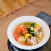 Chicken Soup · Sopa de Pollo, Sopa de Gallina: Chicken soup Chicken Noodle Soup: Savory broth with chicken,...
