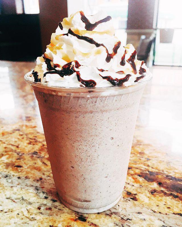 Frappe · Ice, espresso and ice cream blended together, topped with whipped cream.