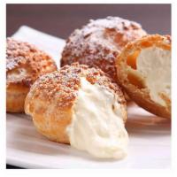 CREAM PUFF · Lusciously smooth creamy center with crumbly crisp exterior.   The Creme y'all, the Creme!
F...
