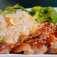 Chicken Teriyaki Fried Rice · 