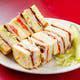 Turkey Club Sandwich · 3 slices of bread and two layers of filling.