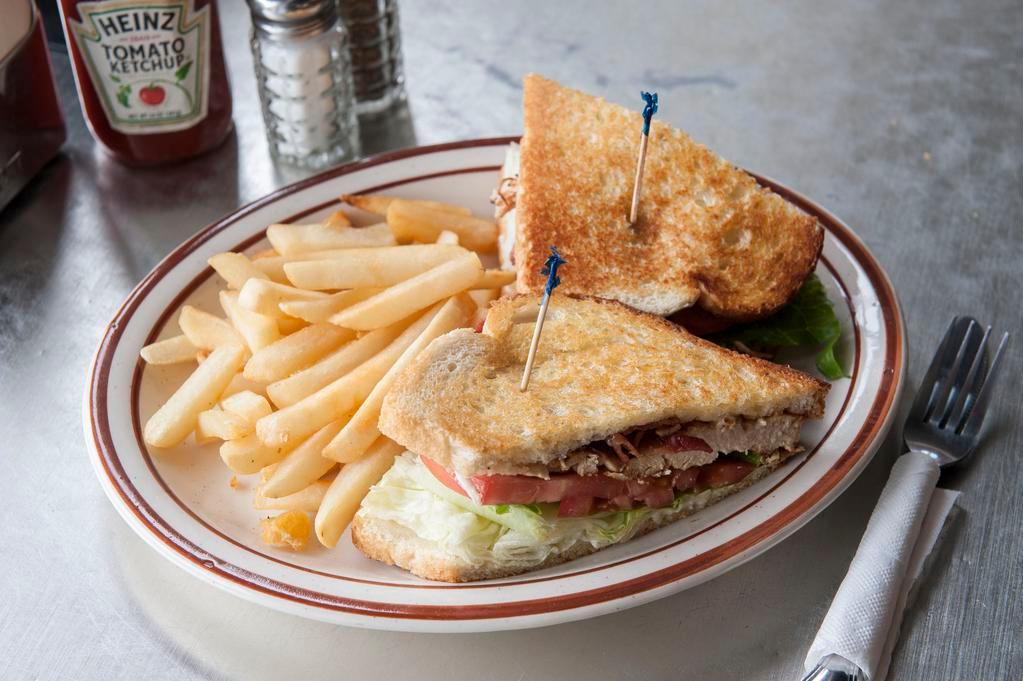 Chicken Club · Served with choice of side. 