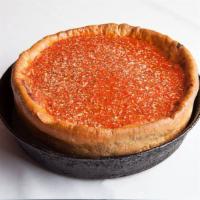 The Deep Dish Pizza · A Chicago classic finds a home in the south suburbs, with mozzarella cheese piled a full inc...