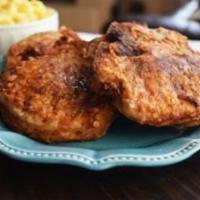 Pork Chop Dinner · 2 pieces, served with 2 sides and muffin or bread.