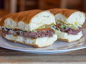 Roast Beef Hoagie · Top round, and oven roasted.