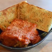 Lasagna · Original Davanni's recipe is made with ricotta, mozzarella and Romano, Italian sausage and r...