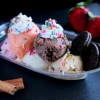 Ice Creame Salad · 5 Scoops of Choice