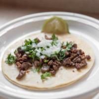 Grilled Steak Taco · 