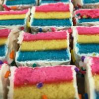 Birthday Cake Neopolitans · Sold per pound (lb.) - approximately 15-20 cookies per pound