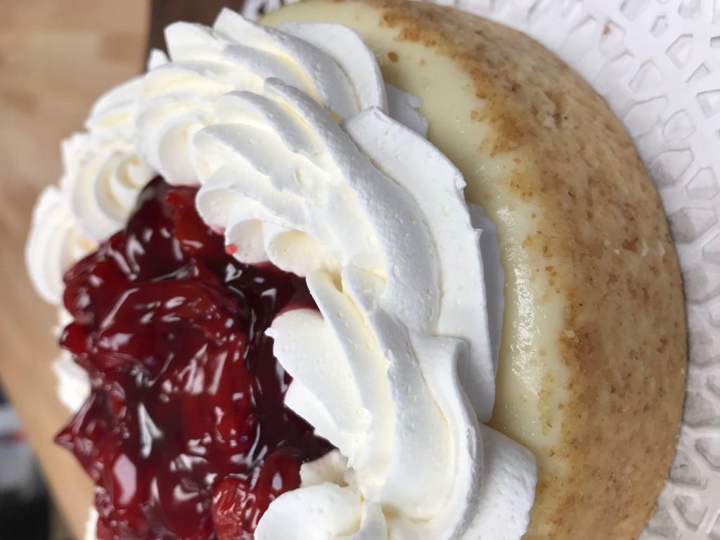 Italian Cheesecake · Add fruit topping and whipped cream for an additional charge.