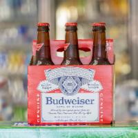 Budweiser · Must be 21 to purchase. 6 Pack Bottles - 12 OZ