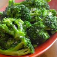 70. Broccoli with Garlic Sauce  · Hot and spicy.