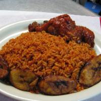 Jollof Rice and Chicken · 