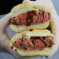 14. Peter Luger Roast Beef Hero · Comes with melted mozzarella and Peter Luger sauce.