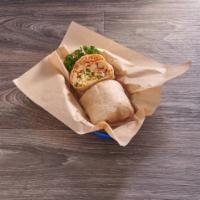 Burrito · With your choice of 1 of the following proteins chicken, beef, pork, or tofu.