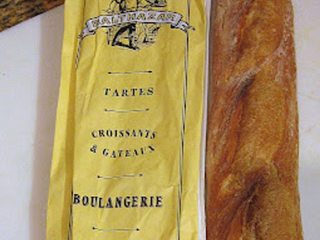 Fresh Baguette from Balthazar · fresh baguette delivered daily from Balthazar