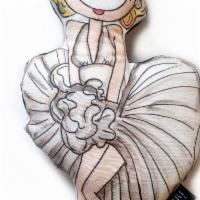 Little Marilyn Doll · Original watercolor painting	illustration artwork by	
KahriAnne Kerr printed on	Linen/Cotton...