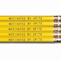 Motivated By Spite Pencils default · -These pencils are a standard number 2 lead pencil.

-Phrases are engraved.

-Packaged with ...