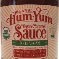 Organic Vegan Caramel Sauce default · Dairy free caramel sauce!? Yes and it's amazing. 

Ingredients: Organic cane sugar, Organic ...