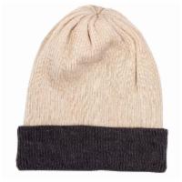 NEW! Beanie - Rev Rib - Oatmeal default · Our Alpaca Ribbed Beanies combine fashion and function with our two-tone color reversible de...
