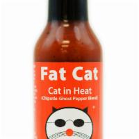 Cat In Heat Chipotle-Ghost Pepper Blend default · This sultry, scorching, smoky concoction boasts a complex Creole-inspired blend of ghost pep...