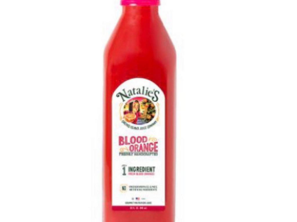 Natalie’s - Blood Orange Juice · Health benefits
Our fresh-squeezed blood orange juice is a stunning color, our blood orange juice is made from 100% Sicilian blood oranges. Rich in vitamin C, anthocyanins (antioxidant) & folate, which may support healthy immune function & reduce inflammation.