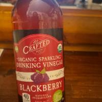 Organic Sparkling Blackberry Drinking Vinegar · 