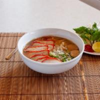 5. BBQ Pork noodle soup · Savory light broth with noodles. Broiled, roasted, or grilled.