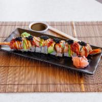 9. Alligator Roll · Shrimp tempura, eel, avocado.