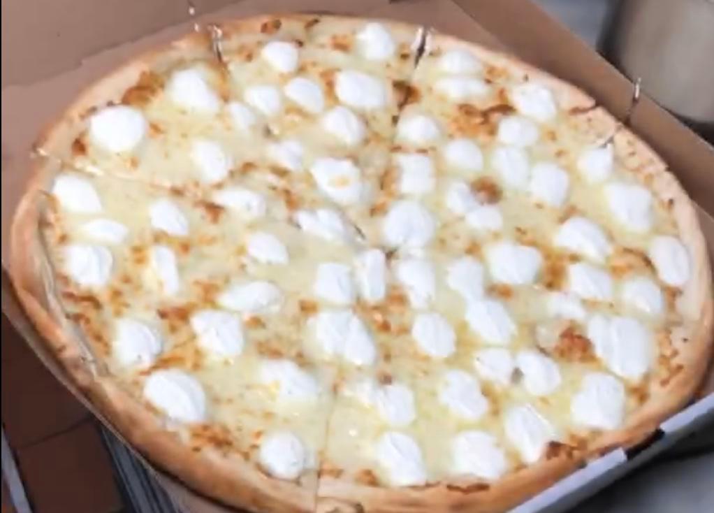 White Pizza · Mozzarella, ricotta cheese, Parmesan cheese and fresh garlic.