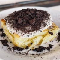 Cookies N Cream · Enjoy a homemade golden brown buttery, sweet and fluffy sweet rolls. Topped with granny's se...