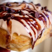  Mocha  · Enjoy a homemade golden brown buttery, sweet and fluffy sweet roll. Topped with granny's sec...