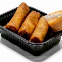 Mini Spring Rolls (6) · Veggies rolled in crispy wanton wrapper, served with spicy mayo sauce.