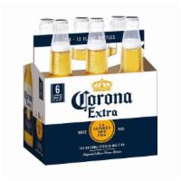 Corona Extra Lager Beer - 6pk/12 fl oz Bottles · Must be 21 to purchase.