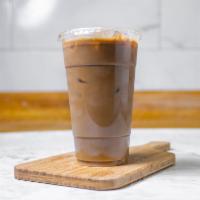 Iced Coffee · Regular 1/2 creamer, vanilla creamer, Hazelnut creamer and Carmel creamer