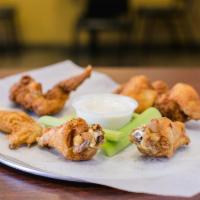 Whole Breaded Wings · 5 pieces.