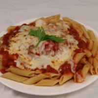Tuesday- Chicken Parmesan Dinner · Breaded or grilled tender chicken breasts topped with melted mozzarella and parmesan cheese....