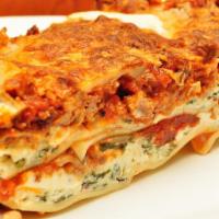 Thursday- Lasagna · An Italian classic! Our lasagna comes in a meat or vegetarian. Filled with a creamy herb che...