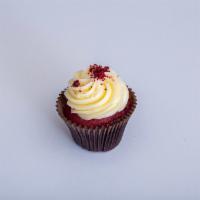 Famous Red Velvet · 6 or 12 Famous red velvet cupcakes, cream cheese frosting, topped with red velvet cake crumb...