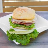 Italian Combo Lunch  · Genoa salami, spicy capicola, ham, provolone with lettuce, tomato, cherry peppers, and herb ...