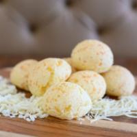Cheese Bread Tradicional · Pao de queijo. Cheese bread “pao de queijo” in portuguese, is a small baked cheese roll bun,...