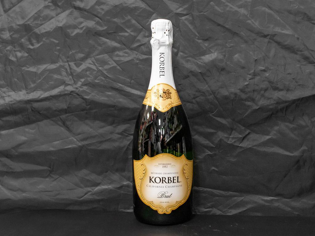 750 ml. Korbel Brut Champagne  · Must be 21 to purchase. 12.0% ABV. 