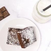 Vegan Brownies (GF) · The same moist texture and rich chocolate flavor of our Ultimate Chocolate Brownies are also...