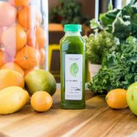 Evergreen Juice · Celery, apple, kale, and lemon.